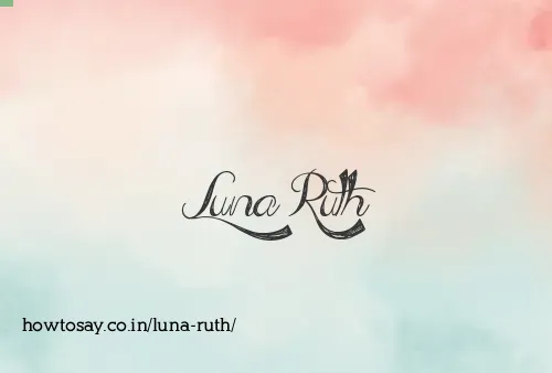 Luna Ruth