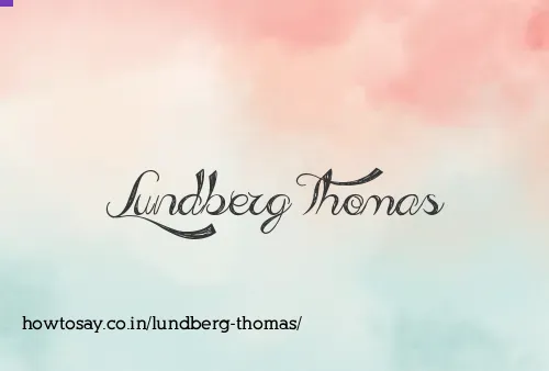 Lundberg Thomas