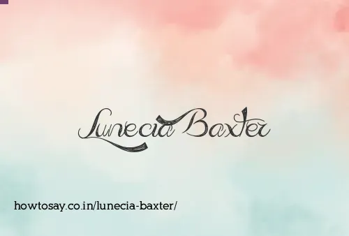 Lunecia Baxter