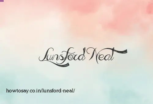 Lunsford Neal