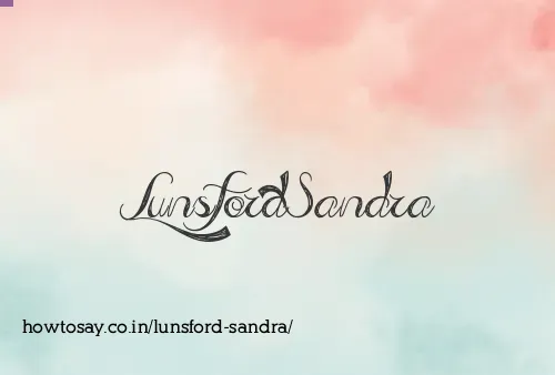 Lunsford Sandra