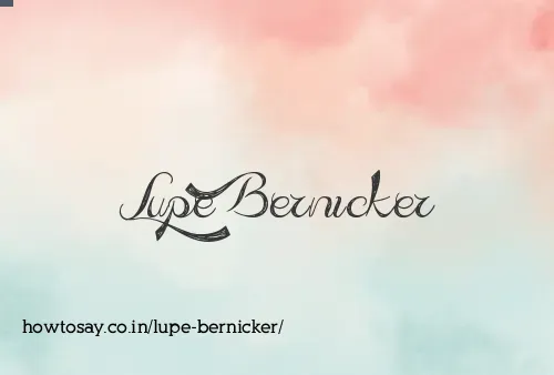 Lupe Bernicker