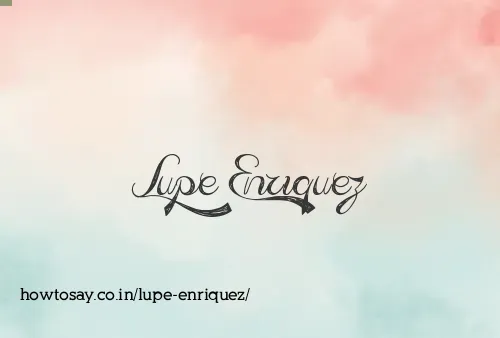 Lupe Enriquez