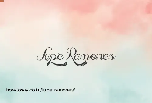 Lupe Ramones