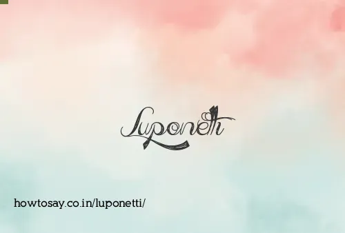 Luponetti