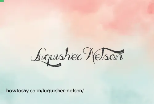 Luquisher Nelson