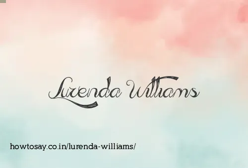 Lurenda Williams