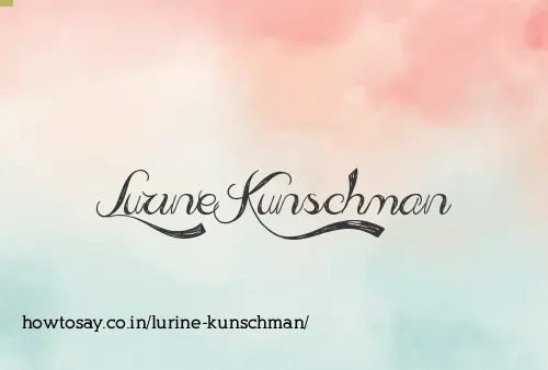 Lurine Kunschman