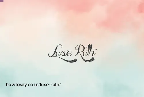 Luse Ruth