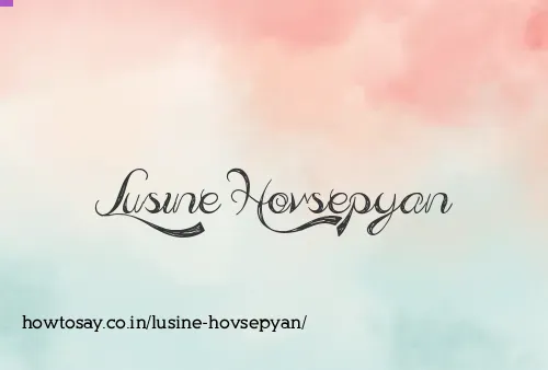 Lusine Hovsepyan