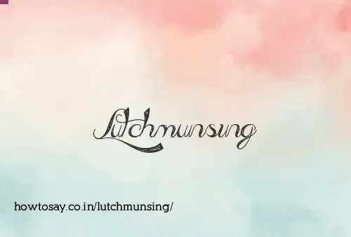 Lutchmunsing