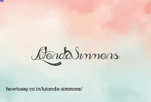 Lutonda Simmons
