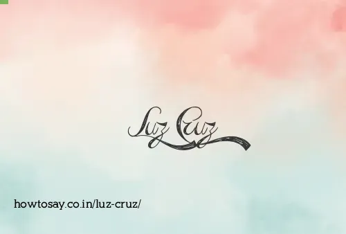 Luz Cruz