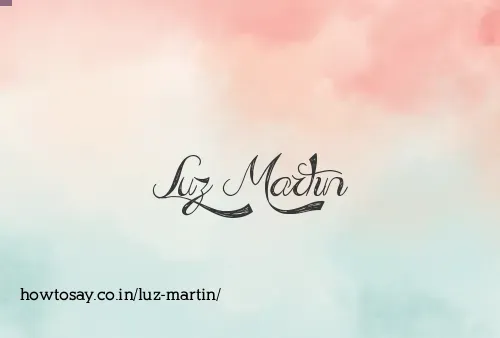 Luz Martin