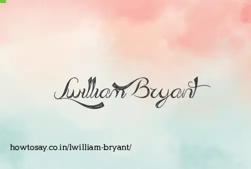 Lwilliam Bryant