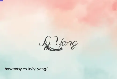 Ly Yang