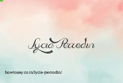 Lycia Perrodin
