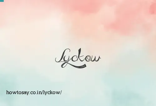 Lyckow