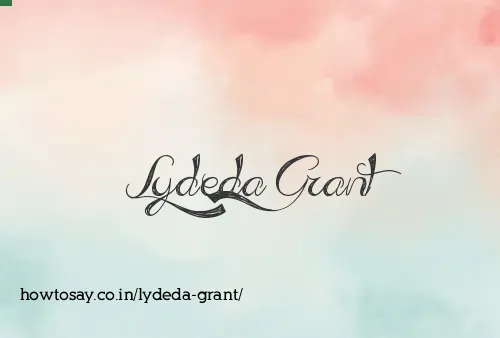 Lydeda Grant