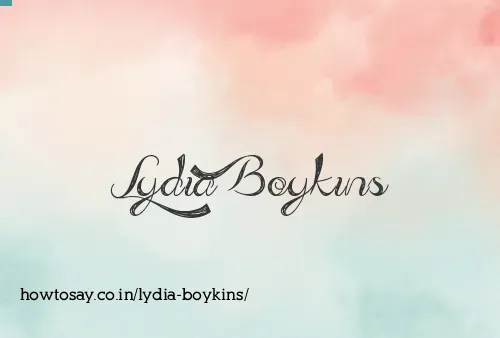 Lydia Boykins