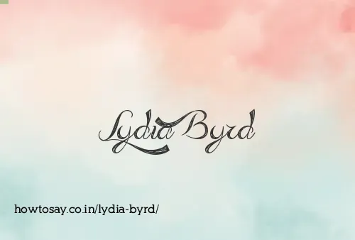 Lydia Byrd