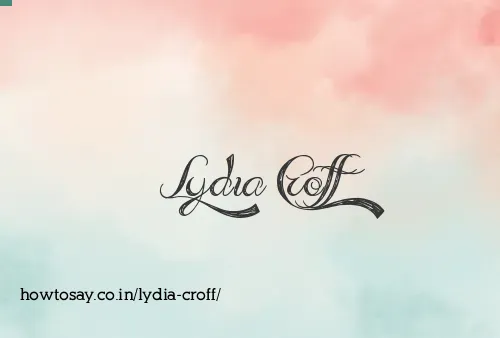Lydia Croff