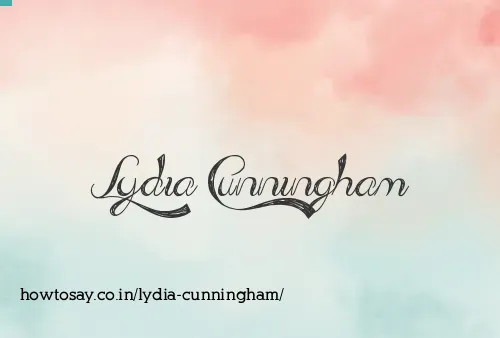 Lydia Cunningham