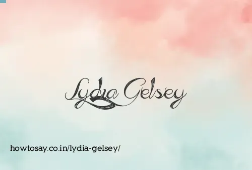 Lydia Gelsey