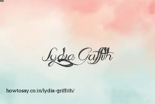 Lydia Griffith