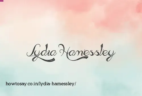 Lydia Hamessley