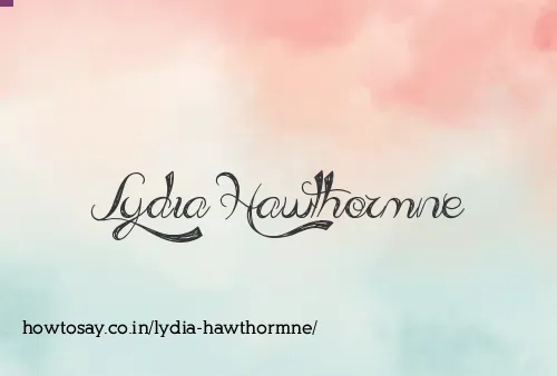 Lydia Hawthormne