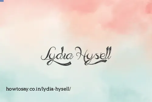 Lydia Hysell