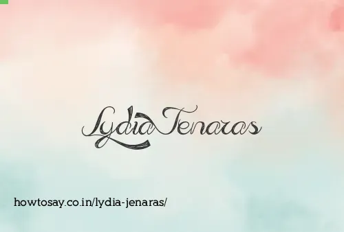 Lydia Jenaras