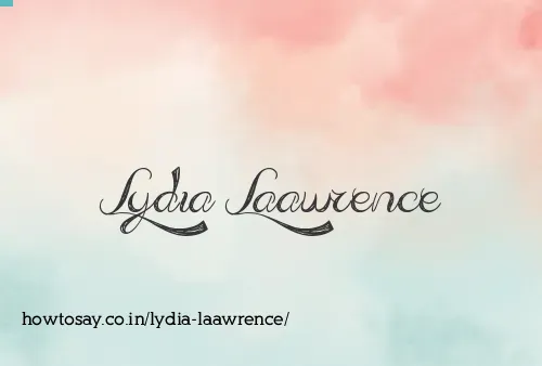Lydia Laawrence