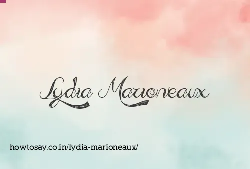 Lydia Marioneaux