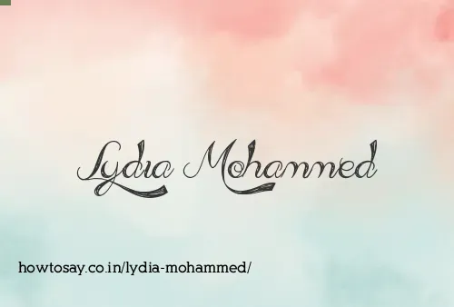 Lydia Mohammed
