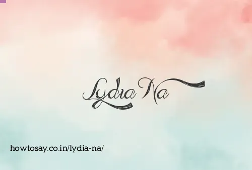 Lydia Na