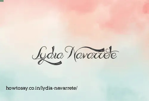 Lydia Navarrete