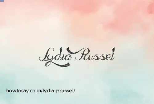 Lydia Prussel