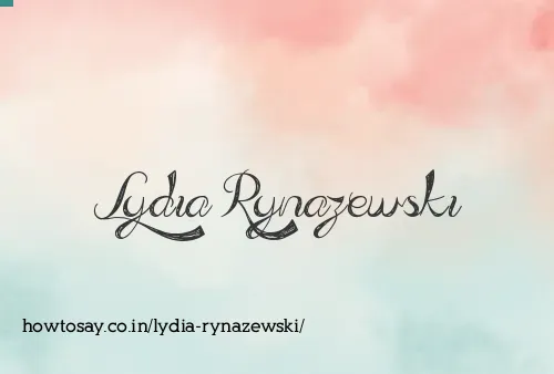 Lydia Rynazewski