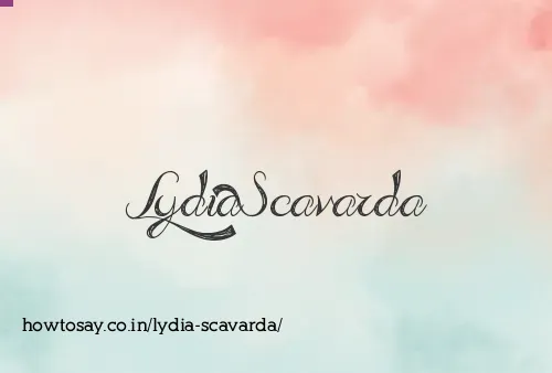 Lydia Scavarda