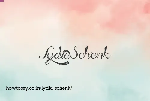 Lydia Schenk