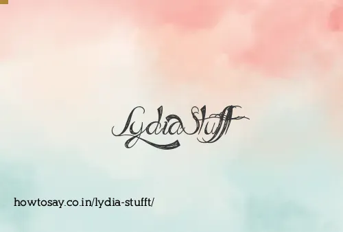 Lydia Stufft