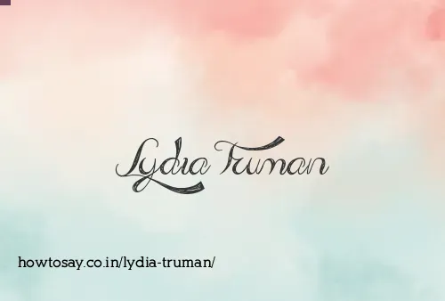 Lydia Truman