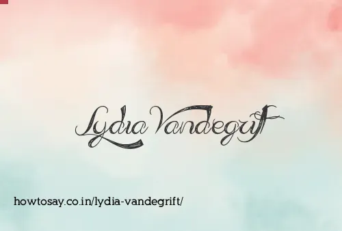 Lydia Vandegrift