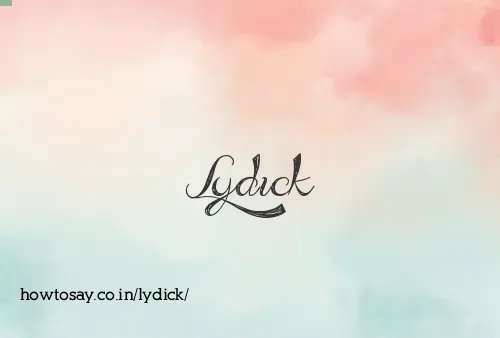 Lydick