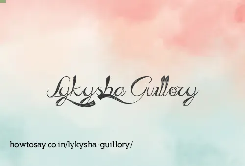 Lykysha Guillory