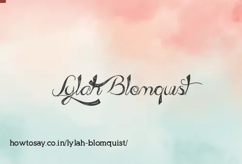 Lylah Blomquist