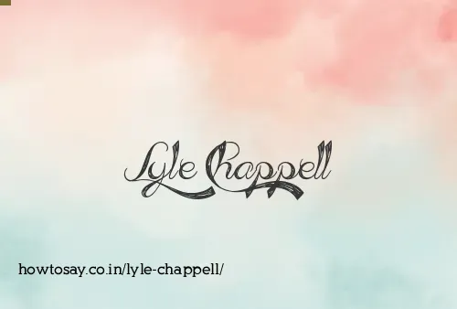 Lyle Chappell