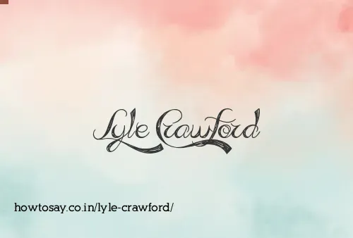 Lyle Crawford